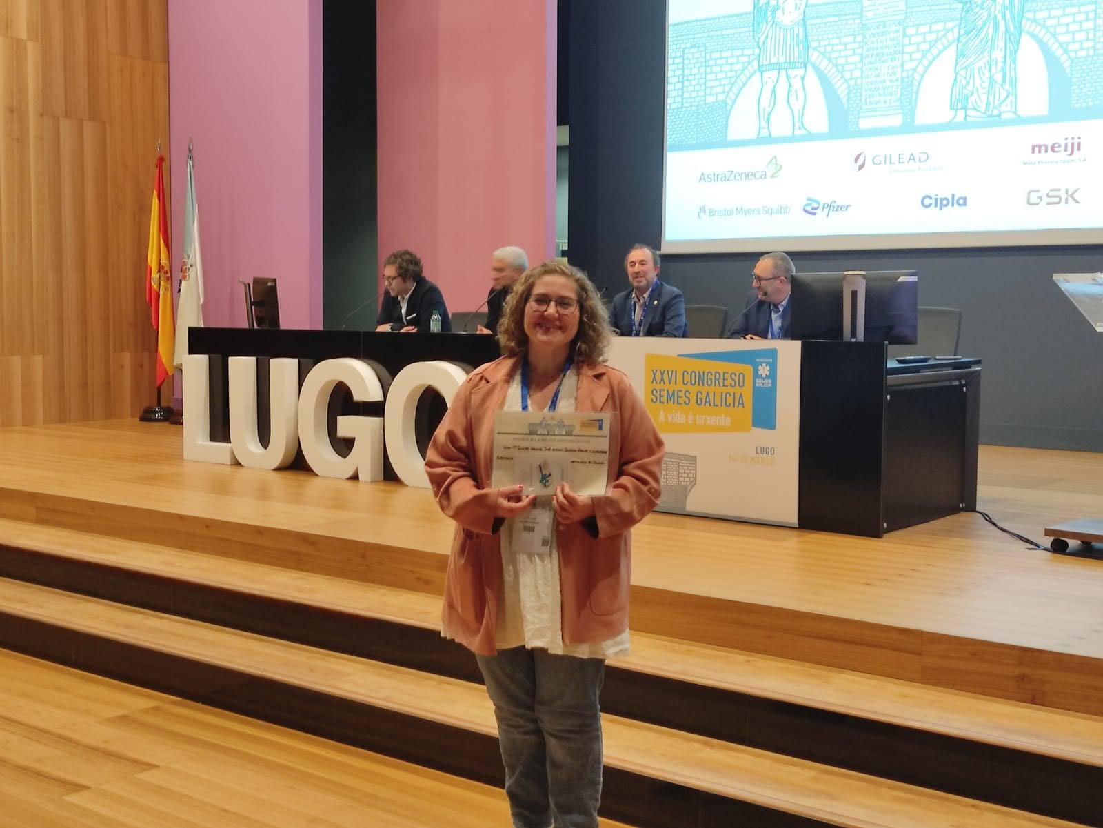 Dra. Laura Quintás Vázquez no XXVI Congreso Semes-Galicia
